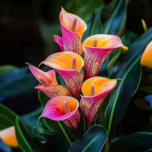 Калла Оникс купить по цене от 450р. в интернет-магазине «Посадика» с доставкой почтой в в Камышлове и по всей России – [изображение №1].